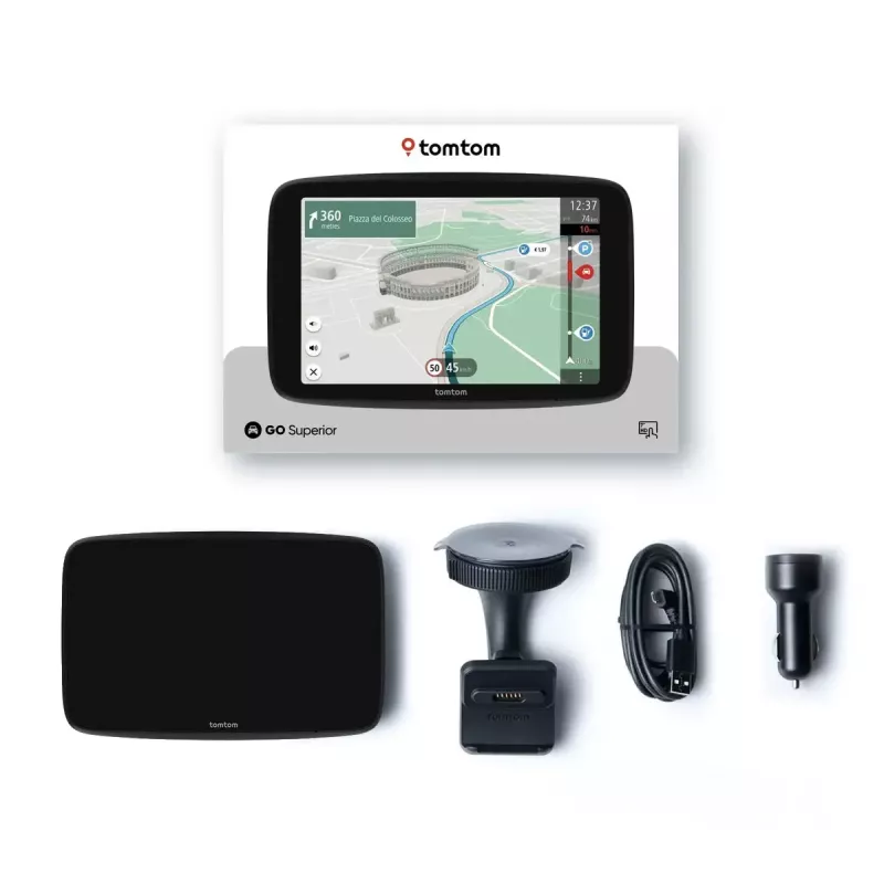 TomTom GO Superior 6 palcov GPS navigácia viacjazyčná 6 palcov displej 32 GB