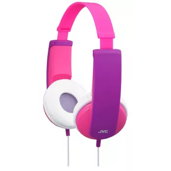 JVC HA-KD5-P-E slúchadlá/headset káblové cez hlavu hudba ružová, fialová