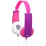 JVC HA-KD5-P-E slúchadlá/headset káblové cez hlavu hudba ružová, fialová
