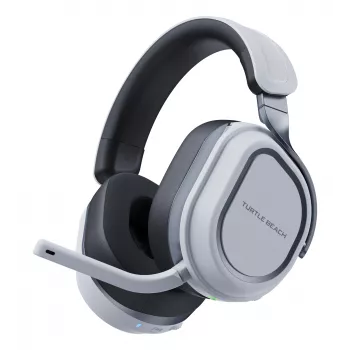 Turtle Beach Stealth 700 biely PlayStation bezdrôtový herný headset s výdržou batérie až 80 hodín, Bluetooth, dvoma vysielačmi a 60 mm reproduktormi pre PS5, PS4, PC a mobilné zariadenia