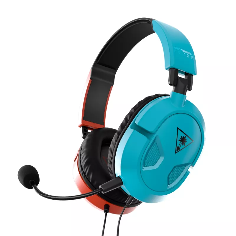 Turtle Beach Recon 50 headset káblový cez hlavu herný modrý, červený
