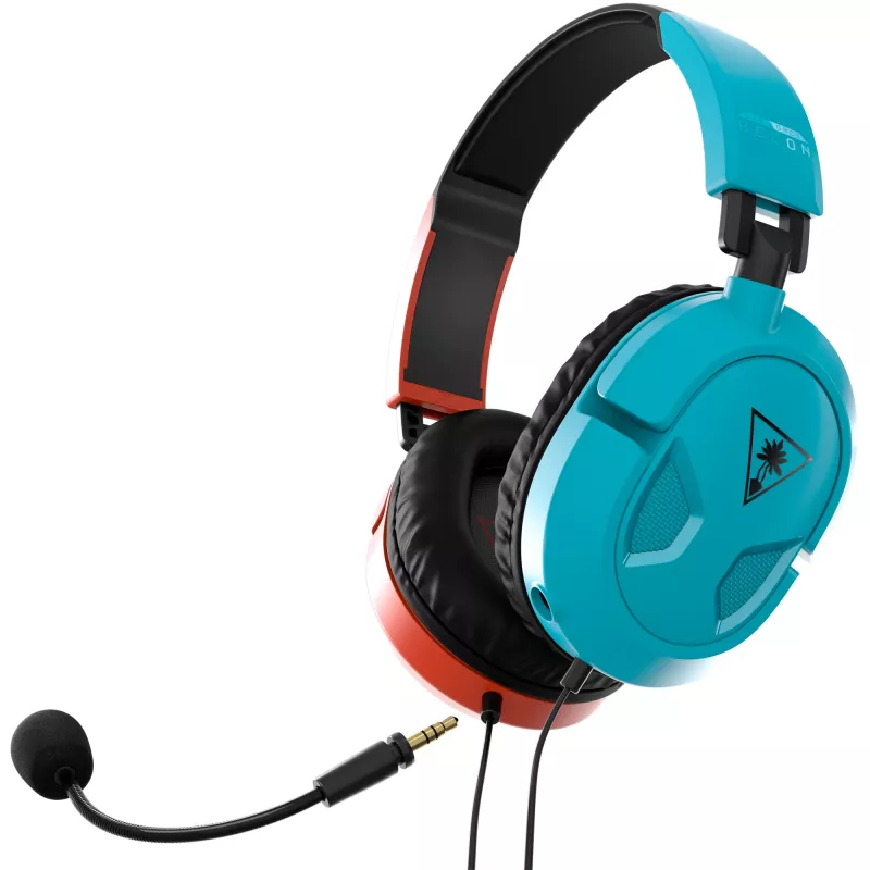 Turtle Beach Recon 50 headset káblový cez hlavu herný modrý, červený