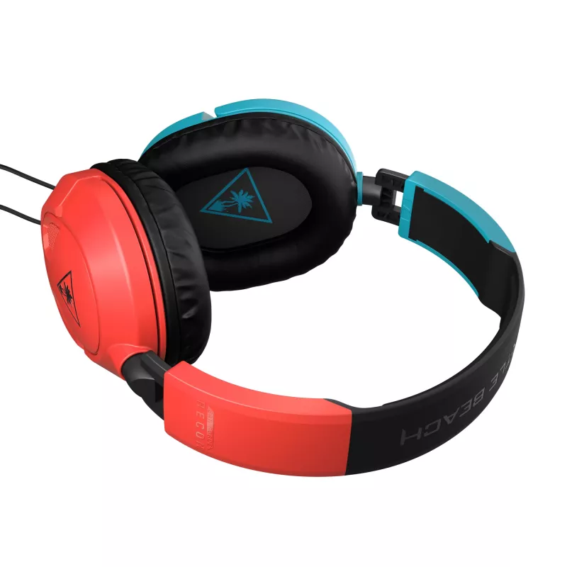Turtle Beach Recon 50 headset káblový cez hlavu herný modrý, červený