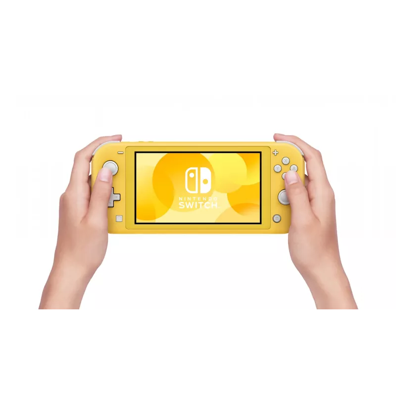 Nintendo Switch Lite, Nintendo Switch, NVIDIA Tegra, žltá, analógový / digitálny, D-Pad, tlačidlá