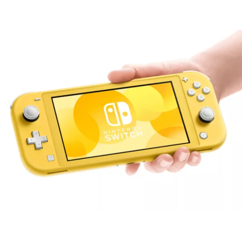 Nintendo Switch Lite, Nintendo Switch, NVIDIA Tegra, žltá, analógový / digitálny, D-Pad, tlačidlá