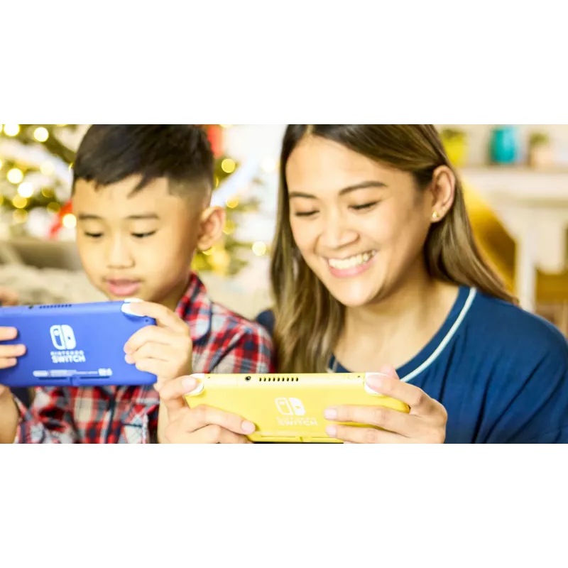 Nintendo Switch Lite, Nintendo Switch, NVIDIA Tegra, žltá, analógový / digitálny, D-Pad, tlačidlá