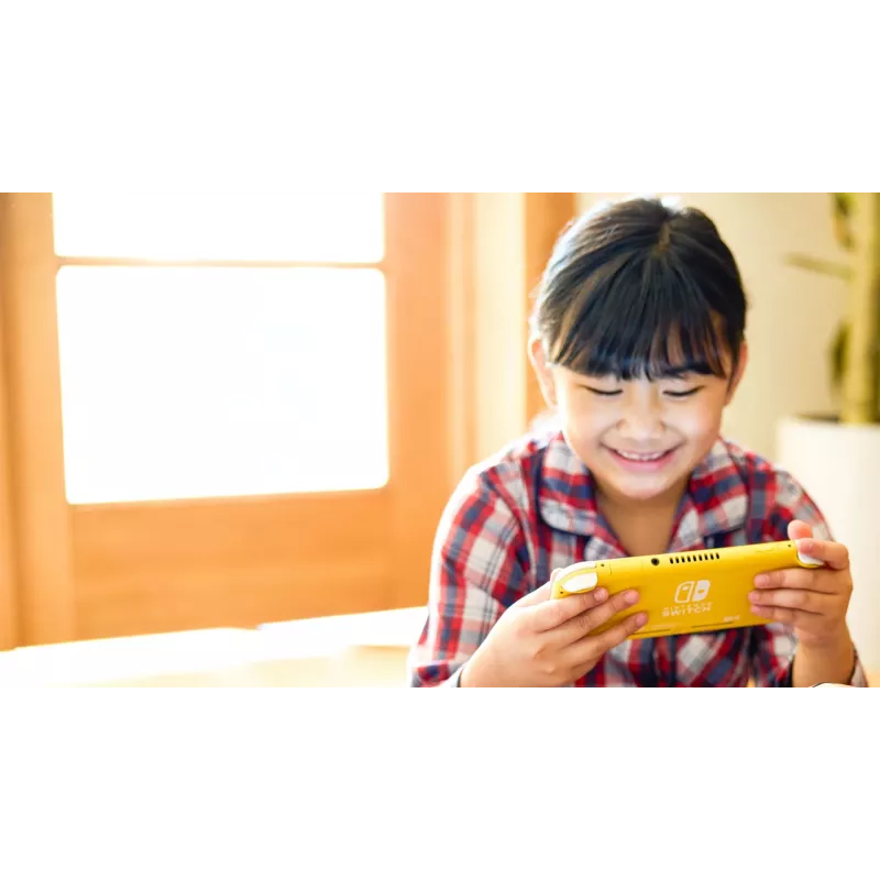 Nintendo Switch Lite, Nintendo Switch, NVIDIA Tegra, žltá, analógový / digitálny, D-Pad, tlačidlá