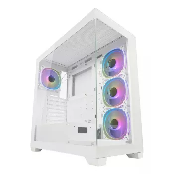 PC skriňa LC-Power LC-715W-ON Midi Tower biela