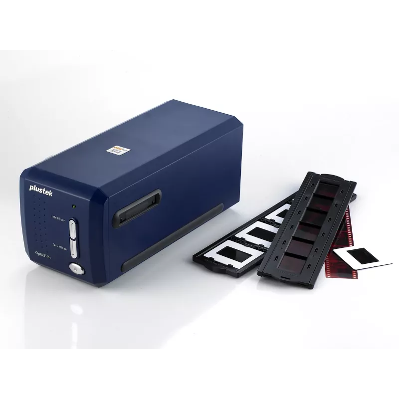 Filmový/skener diapozitívov Plustek OpticFilm 8100 7200 x 7200 DPI modrý