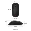 Herná myš ZOWIE U2 obojručná RF Wireless optická 3200 DPI