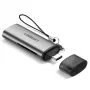 Čítačka kariet Ugreen 50704 USB 3.2 Gen 1 (3.1 Gen 1) Type-C sivá