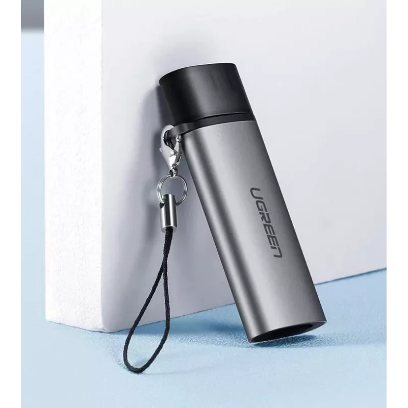 Čítačka kariet Ugreen 50704 USB 3.2 Gen 1 (3.1 Gen 1) Type-C sivá