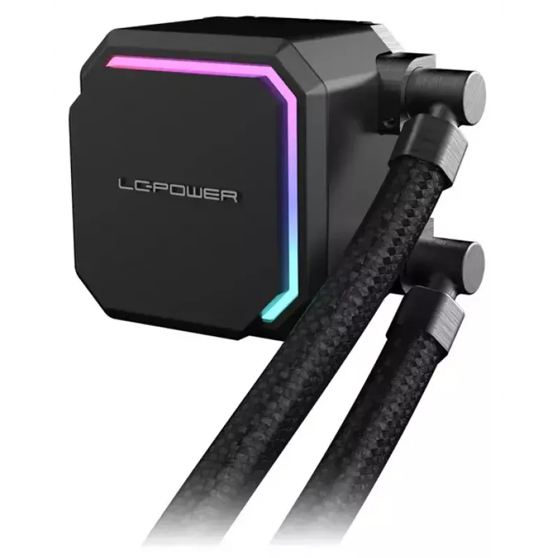 All-in-One kvapalinový chladič LC-Power LC-CC-240-B-ARGB 12 cm čierny
