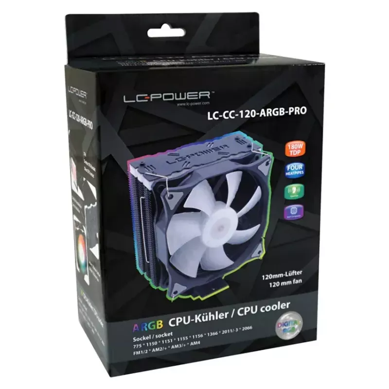 Chladič LC-Power LC-CC-120-ARGB-PRO