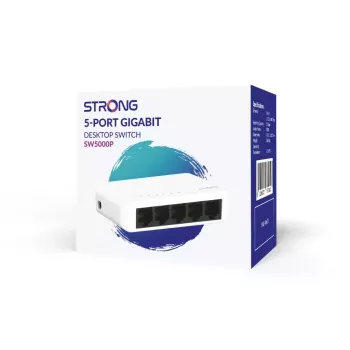Sieťový switch Strong SW5000P Gigabit Ethernet 10/100/1000 5 portov