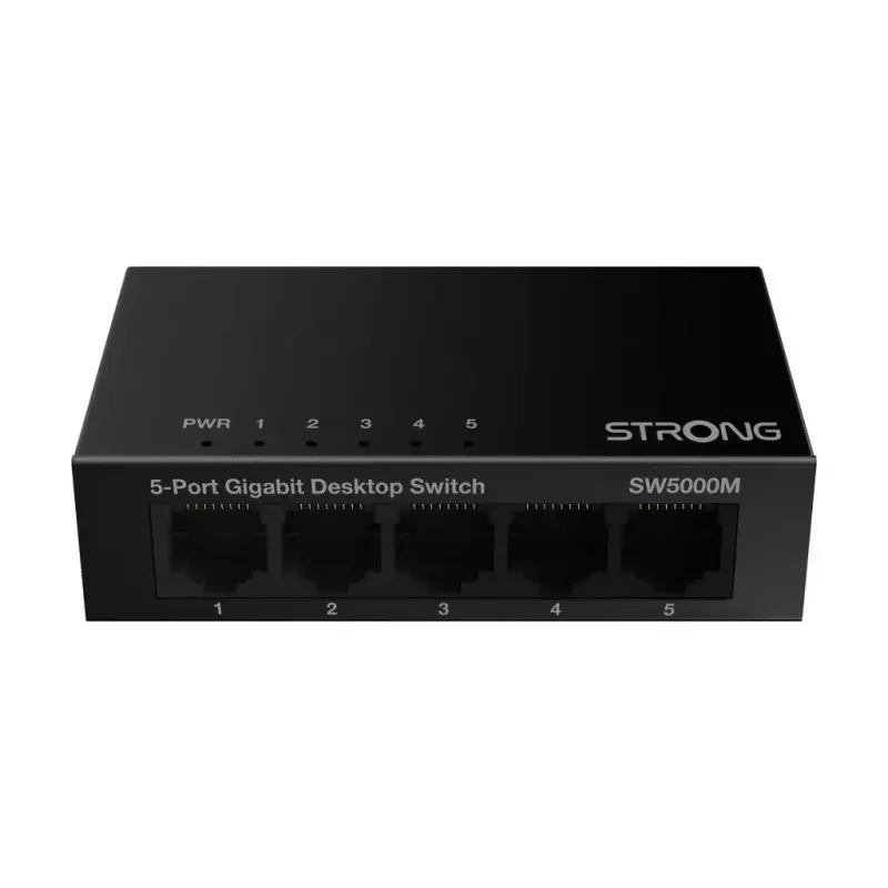 Sieťový switch Strong SW5000M Gigabit Ethernet 5 portov 10 Gbit/s