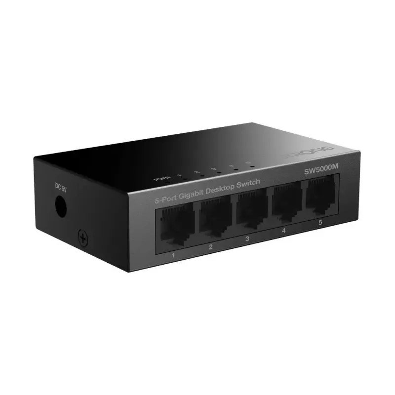 Sieťový switch Strong SW5000M Gigabit Ethernet 5 portov 10 Gbit/s