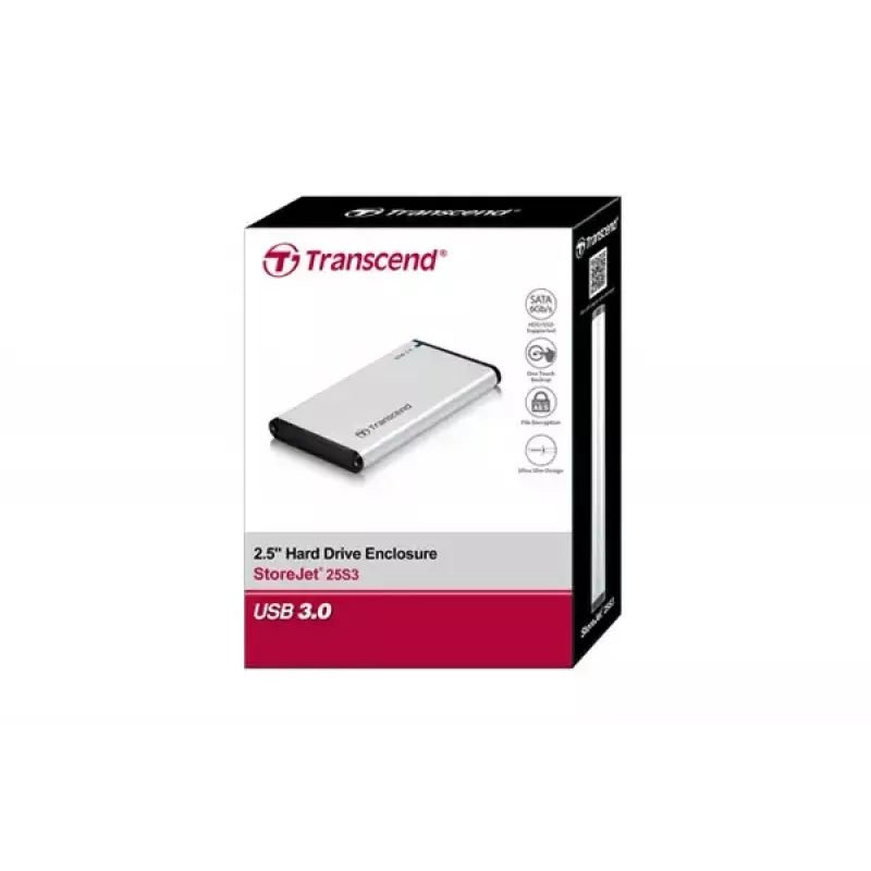 Puzdro na HDD/SSD Transcend TS0GSJ25S3