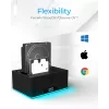 ICY BOX IB-127CL-U3 USB 3.2 Gen 1 (3.1 Gen 1) Type-B čierny