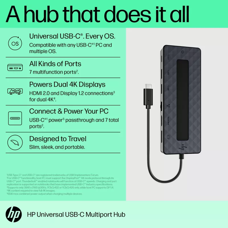 HP Universal USB-C Multiport Hub