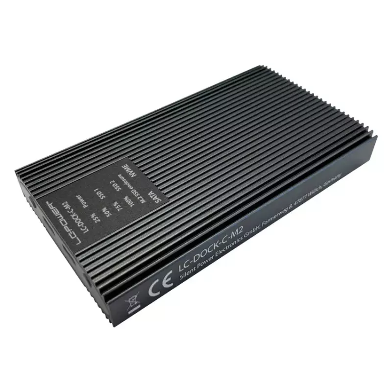 LC-Power LC-DOCK-C-M2 dokovacia stanica USB 3.2 pre SSD M.2 NVMe a SATA