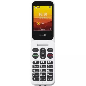 Mobilný telefón Doro Leva L30 5,0 palca grafitovo-biely