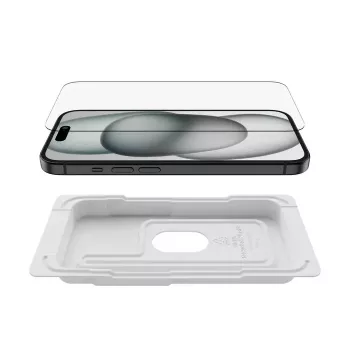 Ochrana displeja Belkin ScreenForce Apple iPhone 15 nárazuvzdorná a odolná proti poškriabaniu