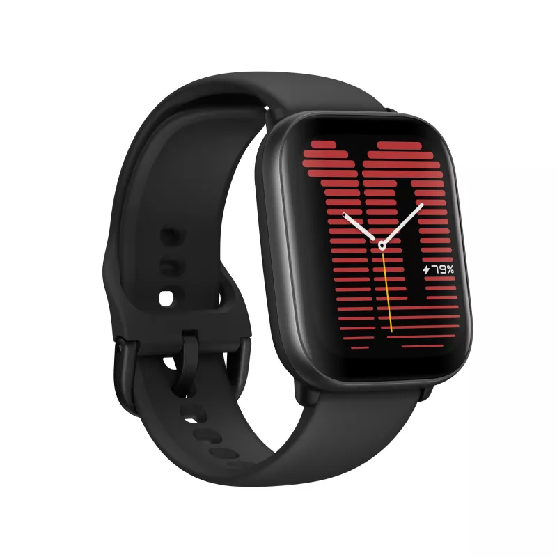 Amazfit Active 4,45 cm (1,75) AMOLED digitálny 390 x 450 pixelov dotykový displej čierna GPS (W2211EU5N)
