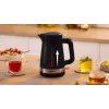 Kanvica Bosch TWK4M223 1,7 l, 2400 W, čierna, bezdrôtová, skryté vyhrievacie teleso