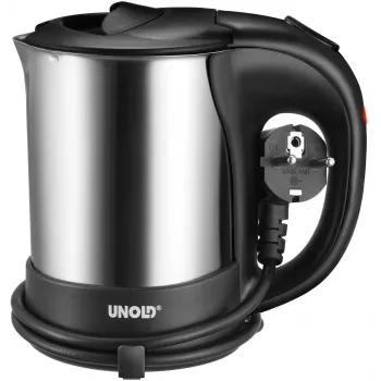Unold 18575 kanvica 0,5 L 1000 W čierna, nerezová oceľ