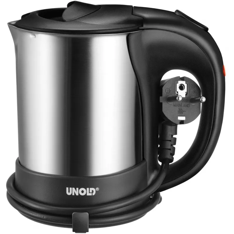 Unold 18575 kanvica 0,5 L 1000 W čierna, nerezová oceľ