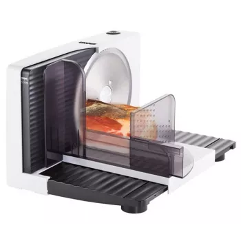 Unold 78860 elektrický krájač 100 W čierna, biela plast, nerezová oceľ