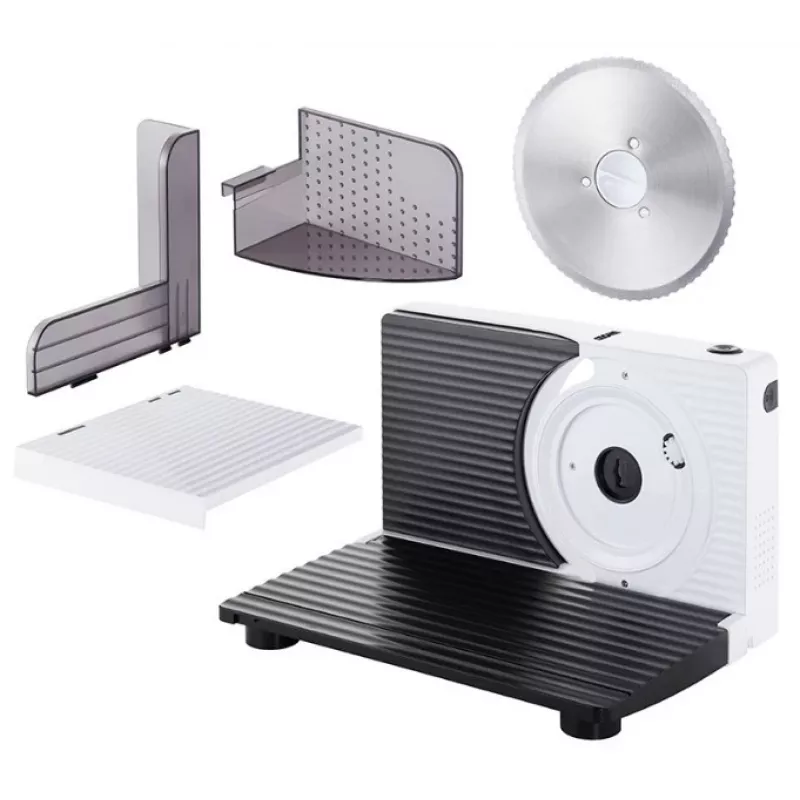 Unold 78860 elektrický krájač 100 W čierna, biela plast, nerezová oceľ