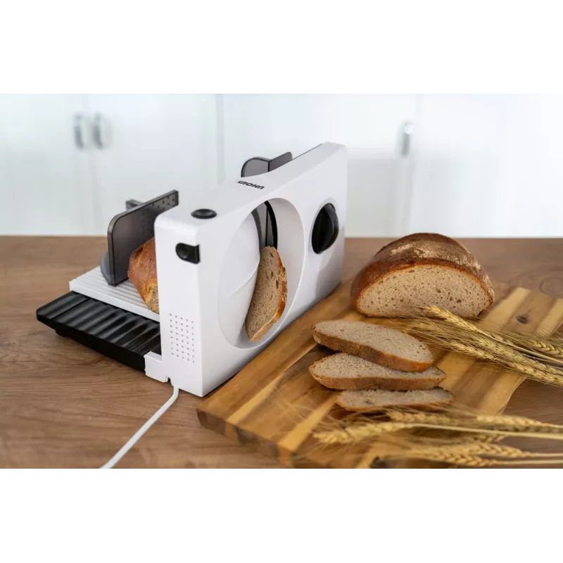 Unold 78860 elektrický krájač 100 W čierna, biela plast, nerezová oceľ