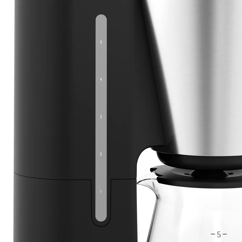WMF KITCHENminis 0412270011 poloautomatický filtračný kávovar 0,625 l