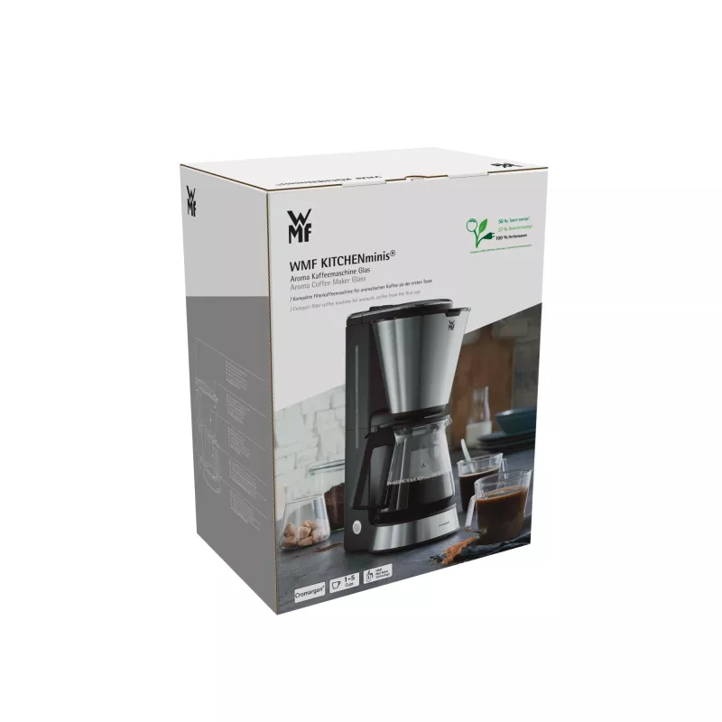 WMF KITCHENminis 0412270011 poloautomatický filtračný kávovar 0,625 l