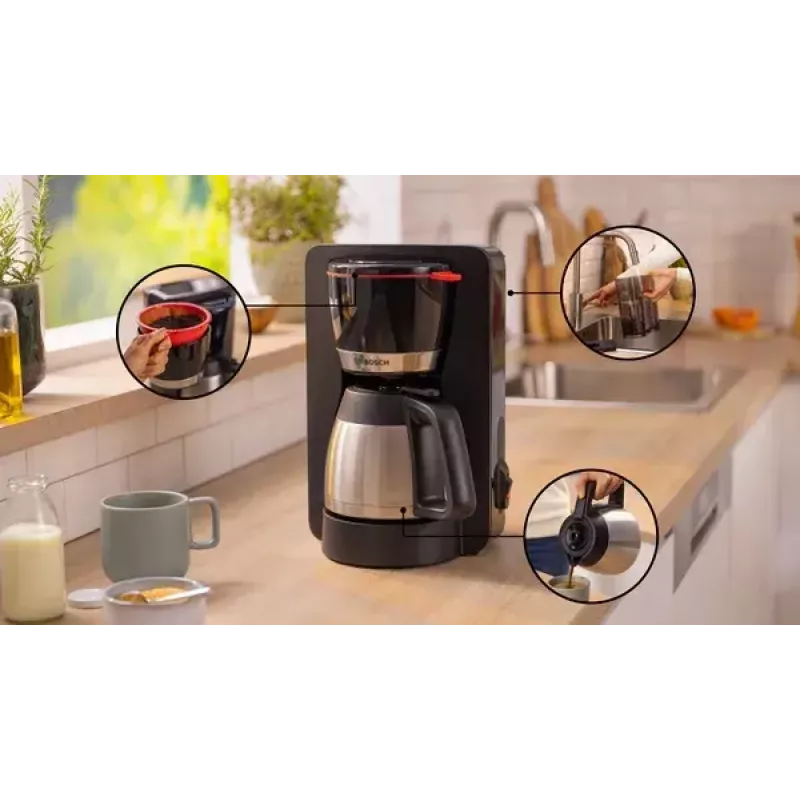 Bosch TKA5M253 kávovar manuálny filtračný kávovar 1,1 l