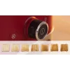 Hriankovač Bosch TAT4M224 2 plátky 950 W červená nehrdzavejúca oceľ