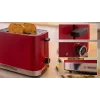 Hriankovač Bosch TAT4M224 2 plátky 950 W červená nehrdzavejúca oceľ