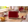 Hriankovač Bosch TAT4M224 2 plátky 950 W červená nehrdzavejúca oceľ