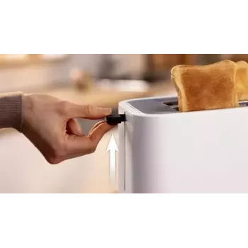 Hriankovač Bosch TAT4M221 2 plátky 950 W biela nehrdzavejúca oceľ