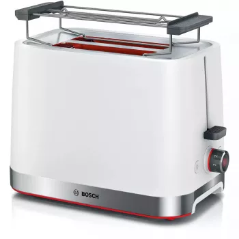 Hriankovač Bosch TAT4M221 2 plátky 950 W biela nehrdzavejúca oceľ