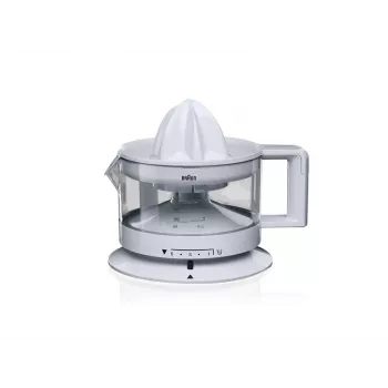 Braun TributeCollection CJ 3000 elektrický lis na citrusy 0,35 L 20 W transparentná, biela