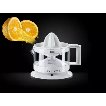 Braun TributeCollection CJ 3000 elektrický lis na citrusy 0,35 L 20 W transparentná, biela