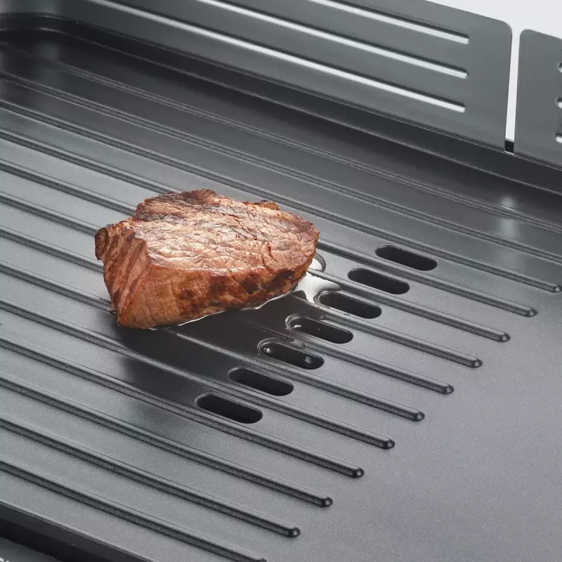 Kontaktný gril Severin PG 8564 2300 W čierna nehrdzavejúca oceľ