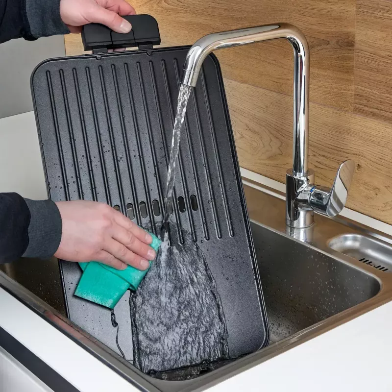 Kontaktný gril Severin PG 8564 2300 W čierna nehrdzavejúca oceľ