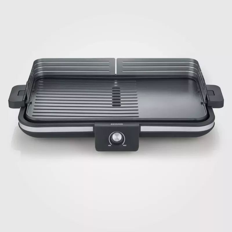 Kontaktný gril Severin PG 8564 2300 W čierna nehrdzavejúca oceľ