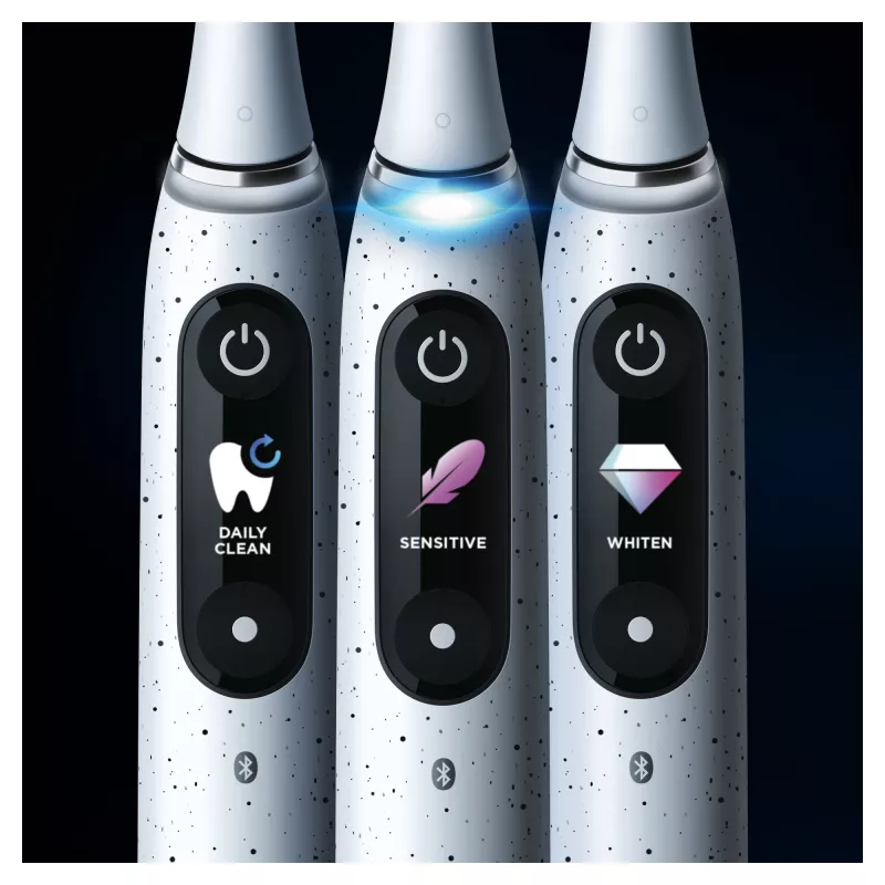 Oral-B iO Series 10 dospelí rotačno-oscilačná zubná kefka biela