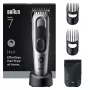 Braun HC7590 zastrihávač/strihač vlasov čierna, strieborná 17 nikel-metalhydrid (NiMH)