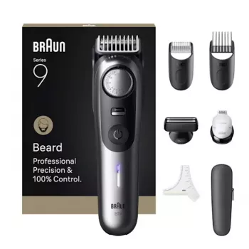 Braun BeardTrimmer 9 BT9520 zastrihávač brady batéria 52 2 cm mokré & suché čierna, sivá